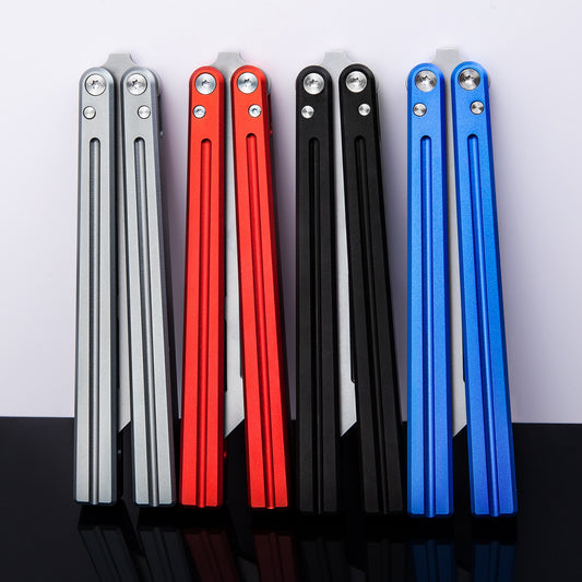 Baliplus Triton v2 Balisong clone trainers all colors, closed postion